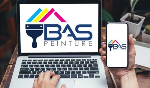 Nouveau support de communication web, Lorient, B A S Peinture